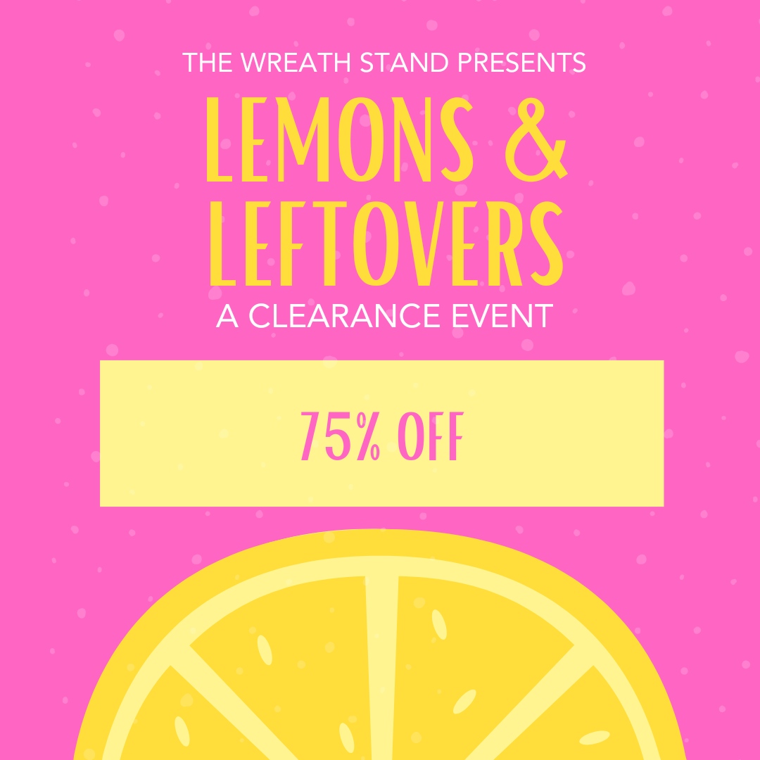 Lemons & Leftovers 75% Off