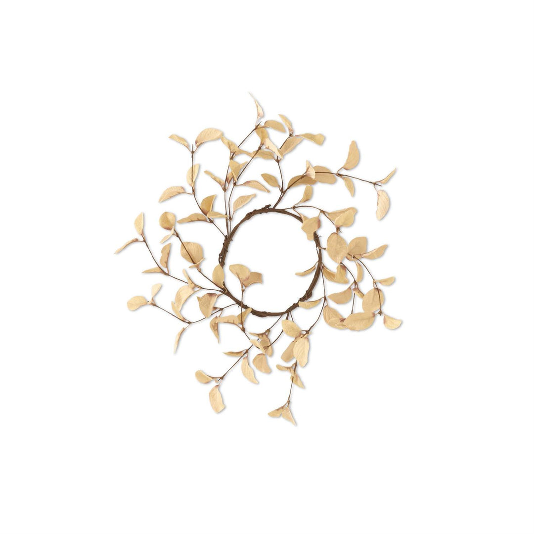 Beige Eucalyptus Candle Ring