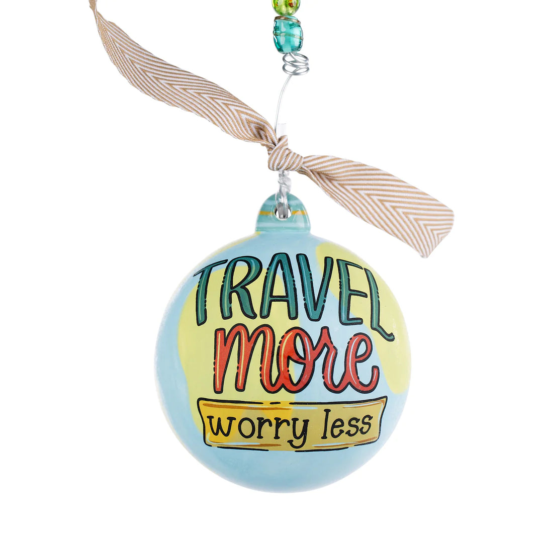 Travel More Ornament