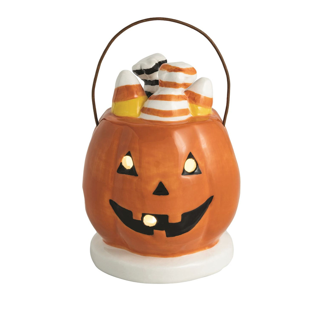 Light-up Pumpkin Basket
