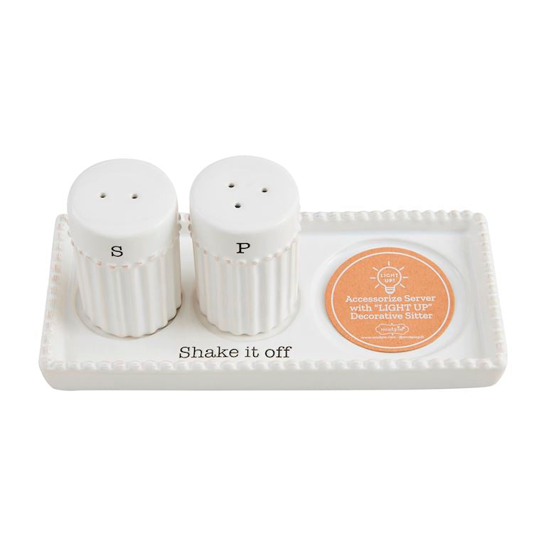 Salt & Pepper Accessory Tray Set