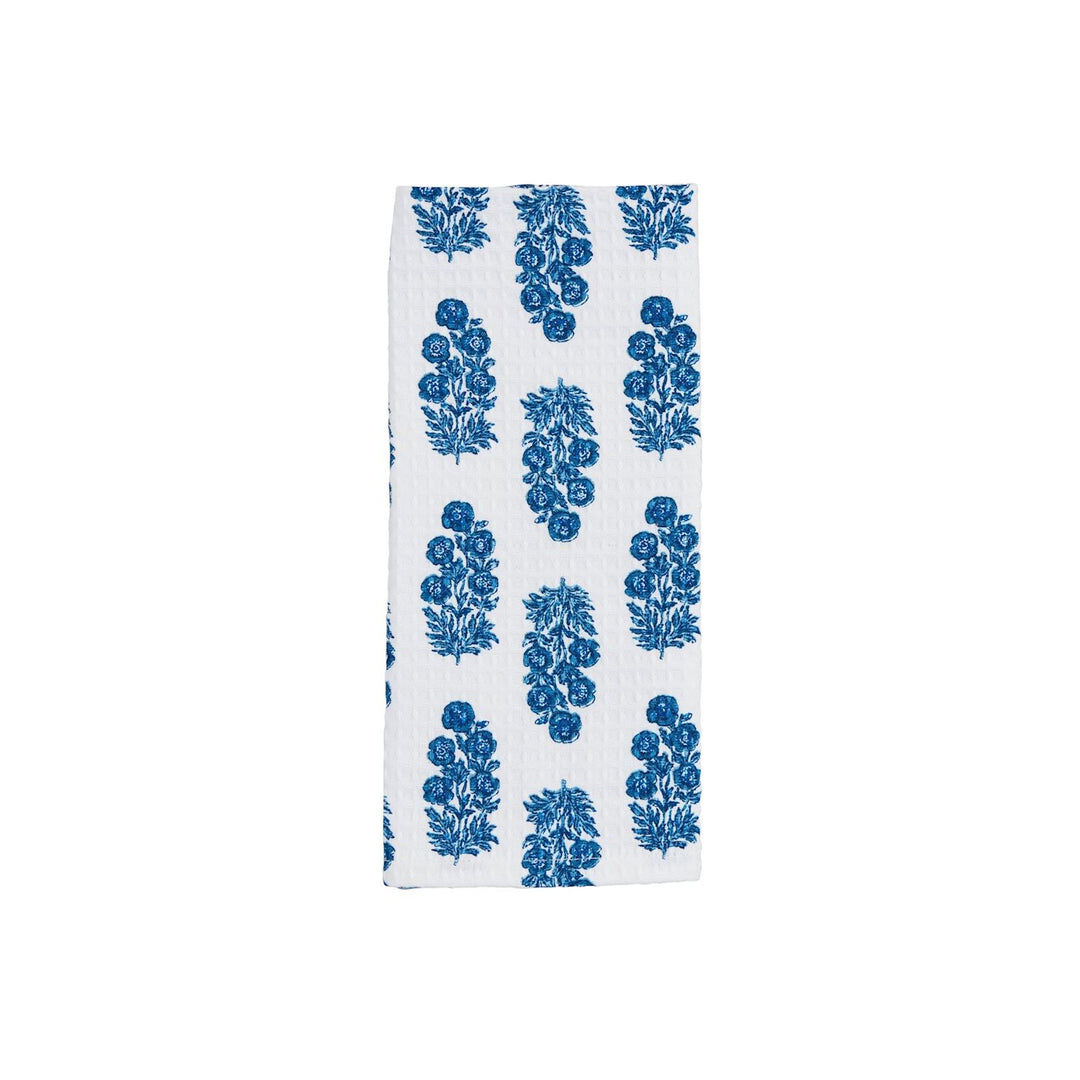 Blue Block Tea Towel