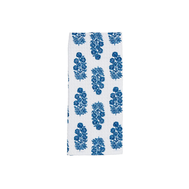 Blue Block Tea Towel