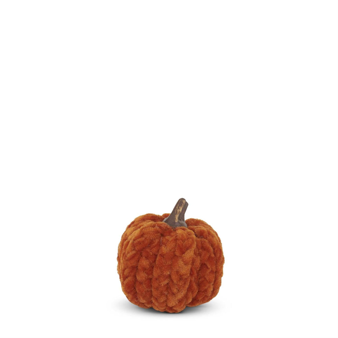 Rust Orange Braided Pumpkin