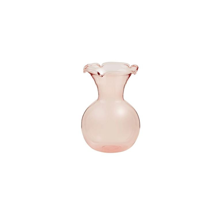 Botanical Ruffled Mini Vase