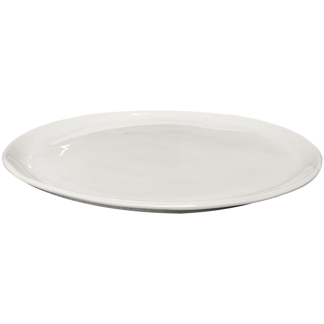 Simple Round Dinner Plate,Cream