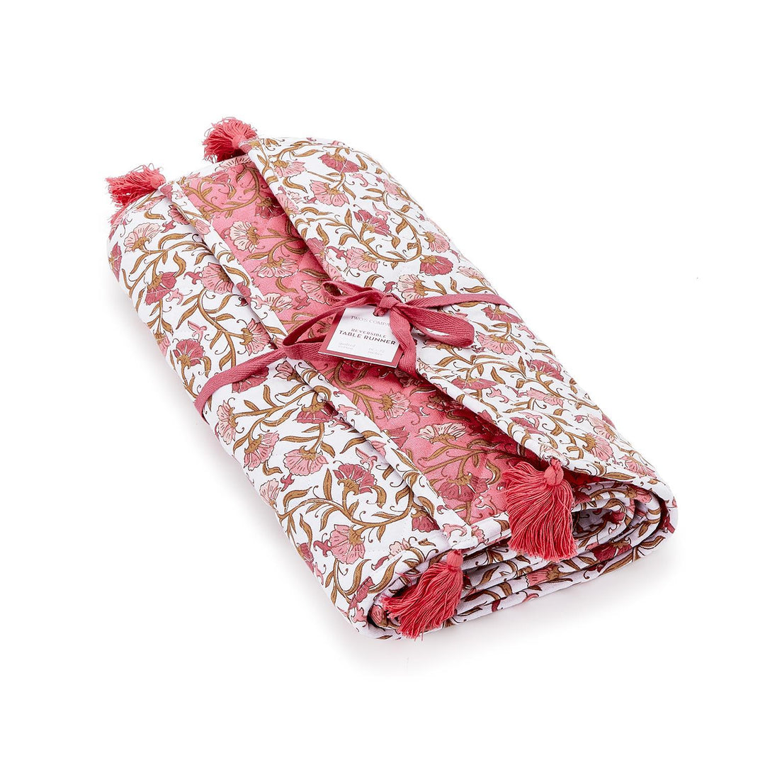 Autumn Blush Quilted Runner