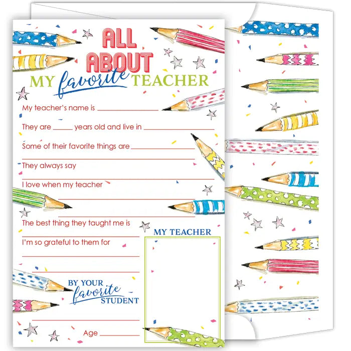 Greeting Card - Favorite Teacher