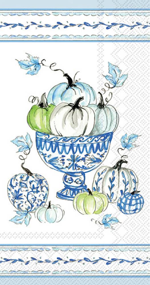 Chinoiserie Pumpkins Guest Towels