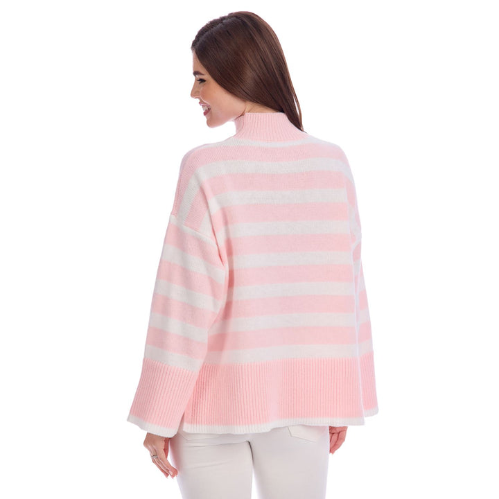 Pink Costner Striped Sweater