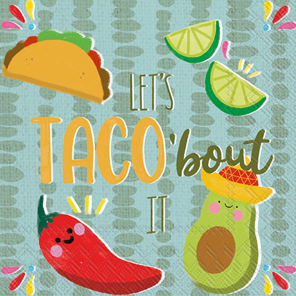 Taco Bout It Cocktail Napkins