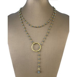 Christina Pyrite Necklace