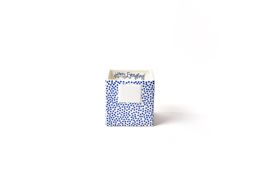 Indigo Dot Mini Nesting Cube Small