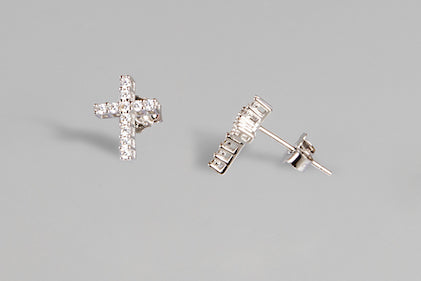 Saint Silver Earrings