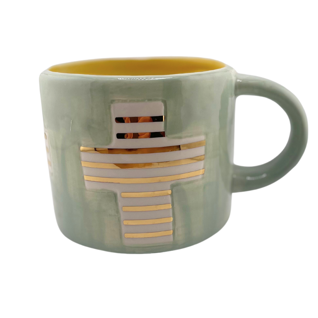 Gold Cross Mug