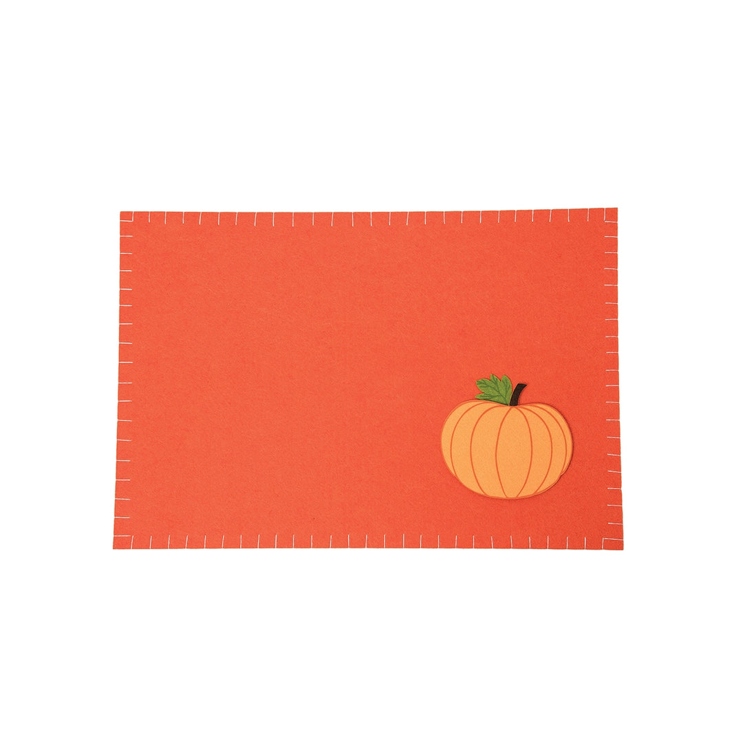 Pumpkin Harvest Felt Placemat