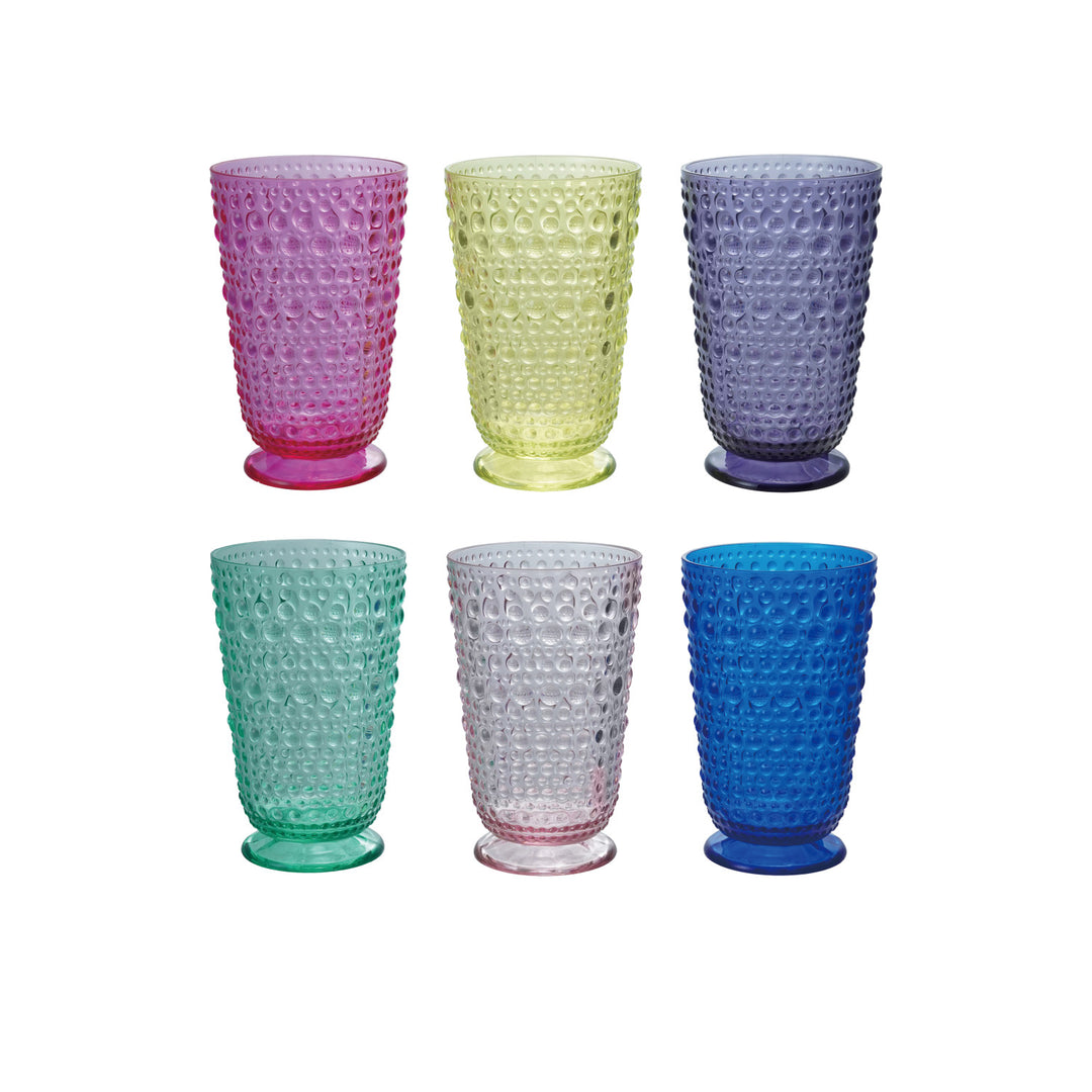 Acrylic Footed Drinking Glass