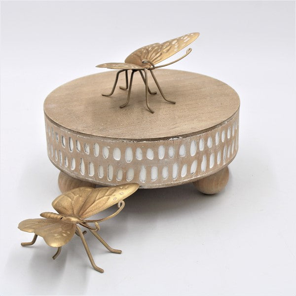 Gold Metal Butterfly