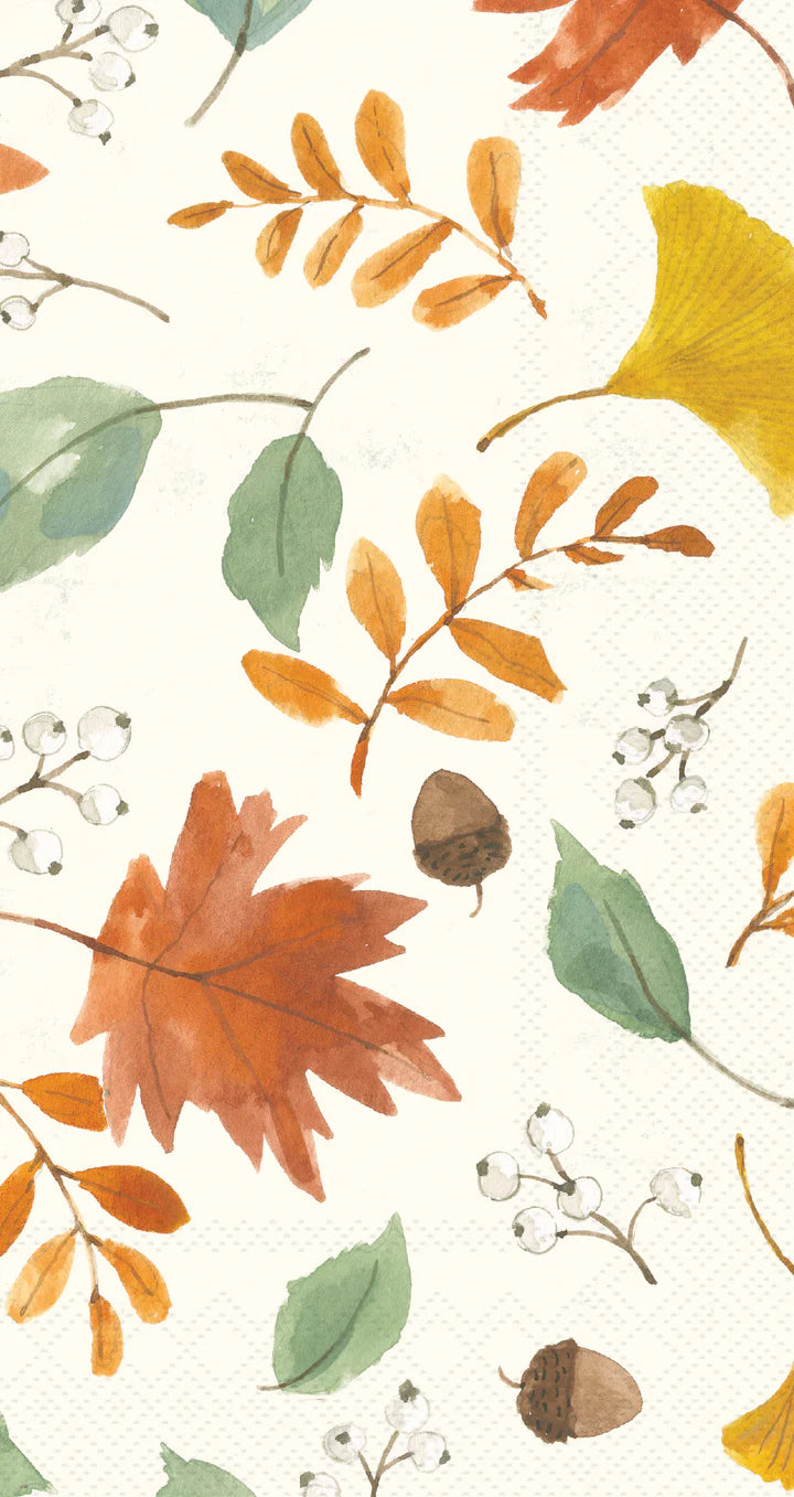 Harvest Leaves Guest Towel