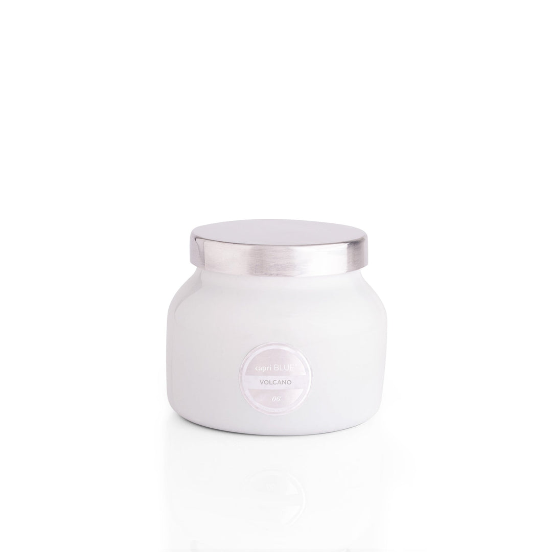 Volcano White Petite Jar Candle