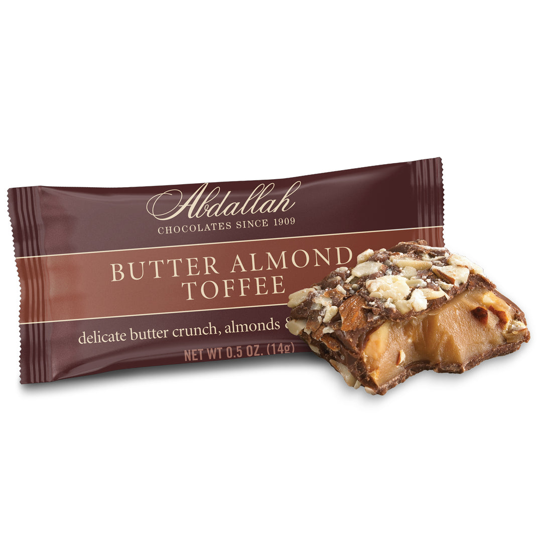 Butter Almond Toffee Single Candy