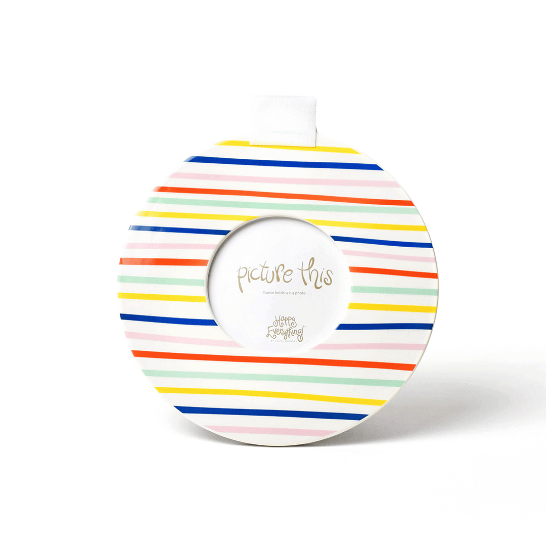 Happy Line Up Medium Stripe Frame