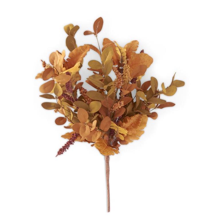 Rust/Brown Leaves & Berries Bush