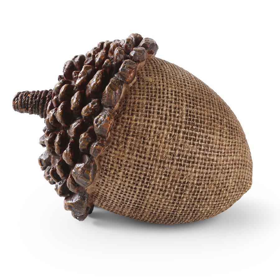 Light Brown Acorn w/Pinecone Top 4.5"