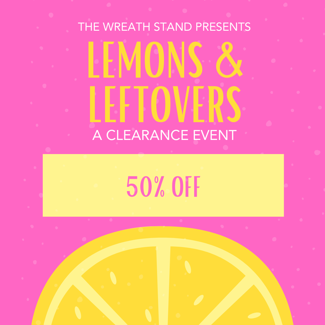 Lemons & Leftovers 50% Off