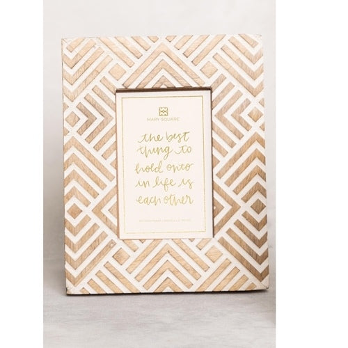 Natural Geometric Picture Frame