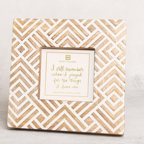 Natural Geometric Picture Frame