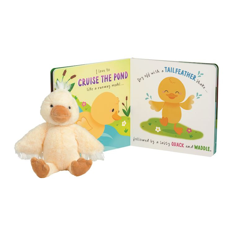 Mabel The Duckling Book & Plush Duck