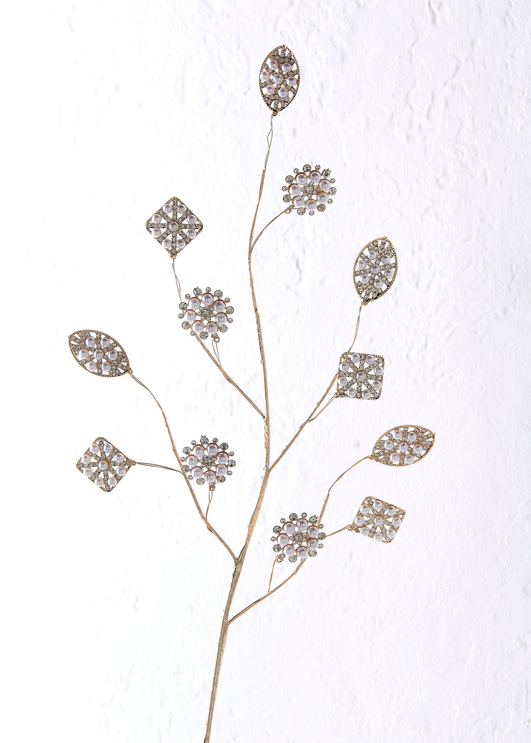 Pearl Gem Brooch Spray