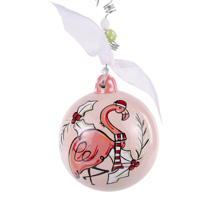 A Pink Christmas Ornament