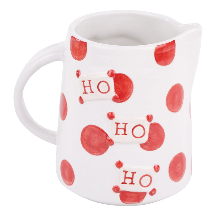 Santa HO HO HO Pitcher