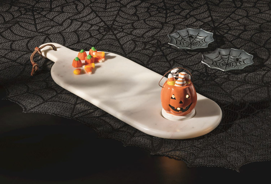 Light-up Pumpkin Basket