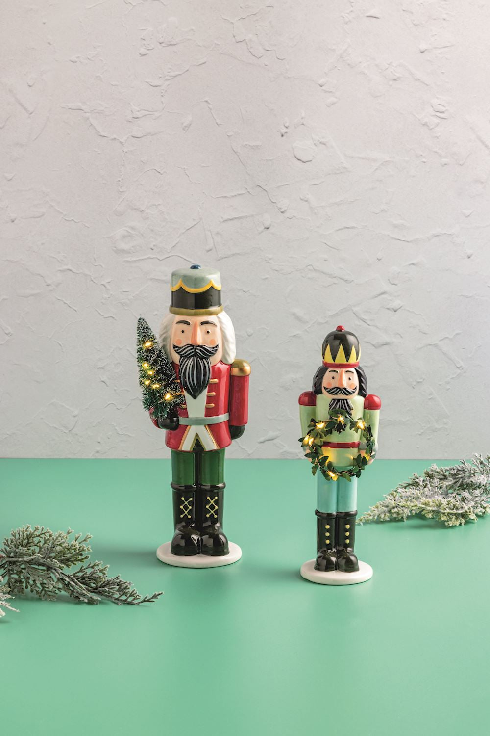Ceramic LED Nutcracker