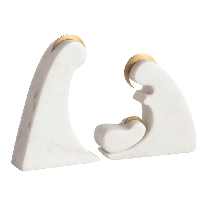 Gold Marble Nativity