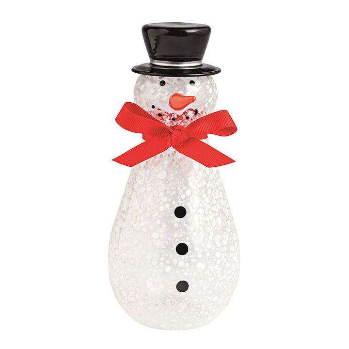 Glass Snowman Sitter