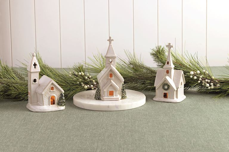 Pressed Lace Church Sitter