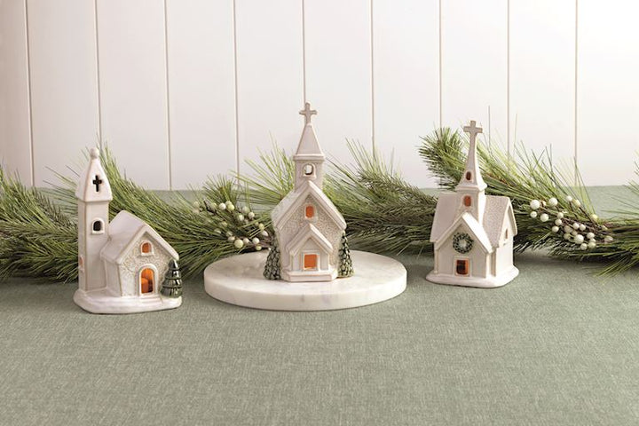 Pressed Lace Church Sitter