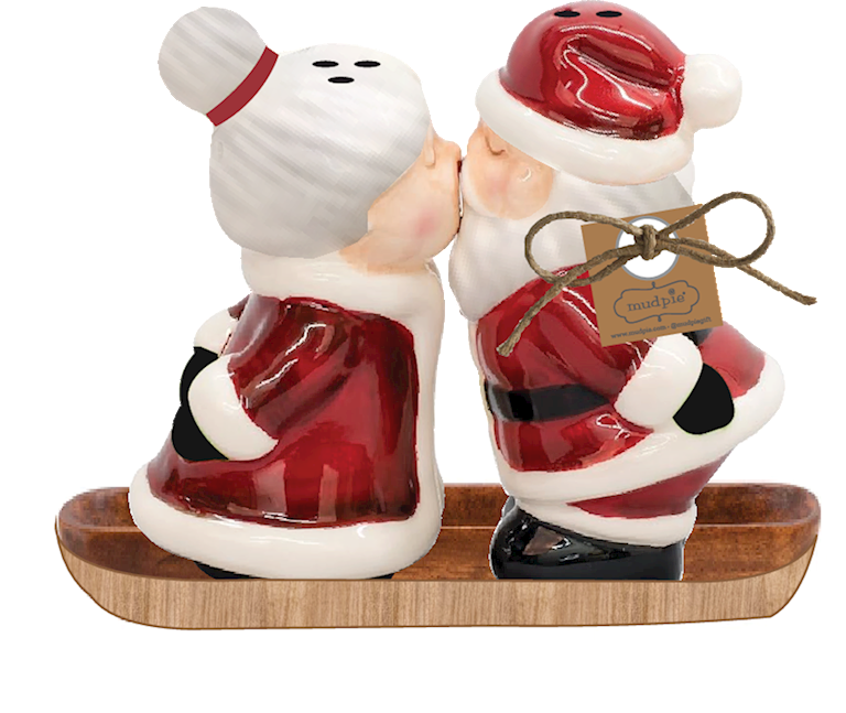 Mr &amp; Mrs Claus Salt &amp; Pepper Set