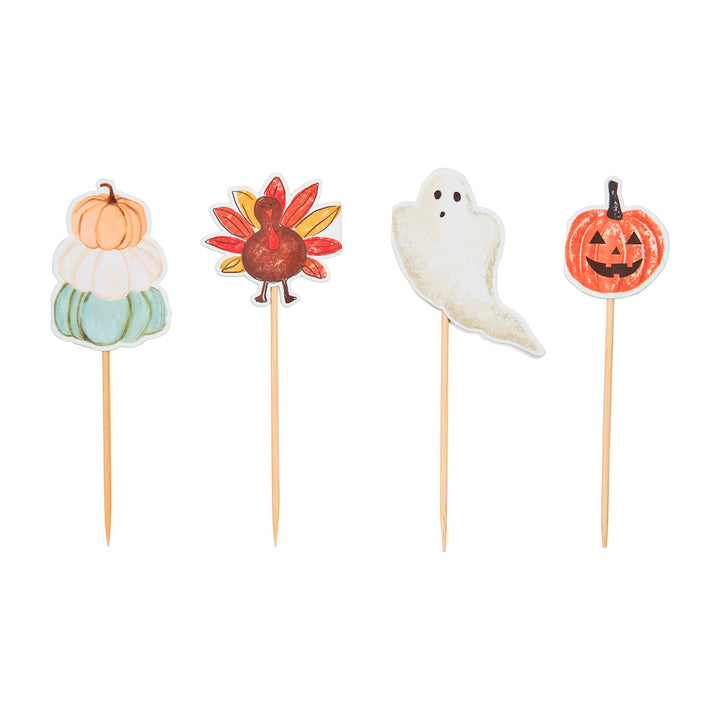 Fall Cocktail Pick Set