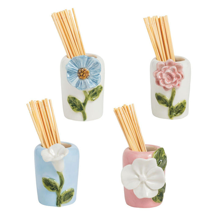 Flower Toothpick Caddy Set