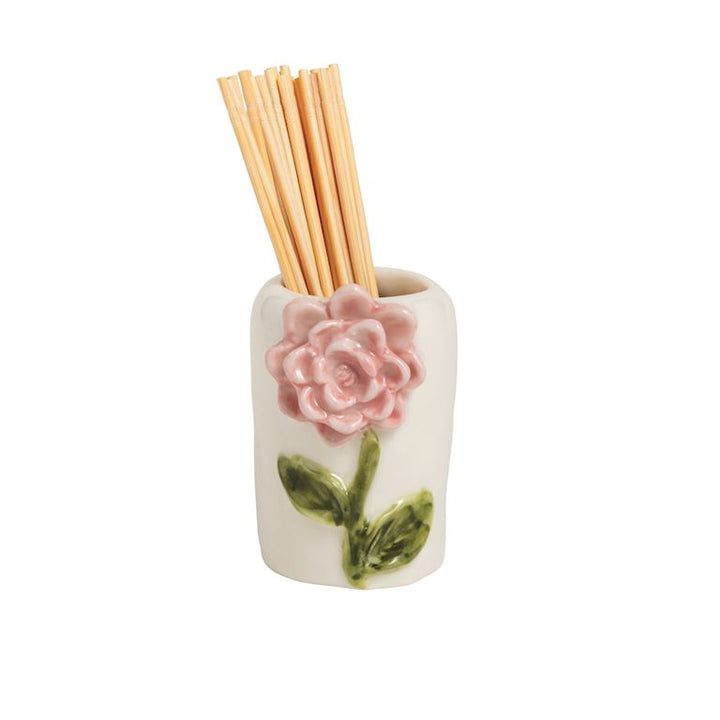 Flower Toothpick Caddy Set