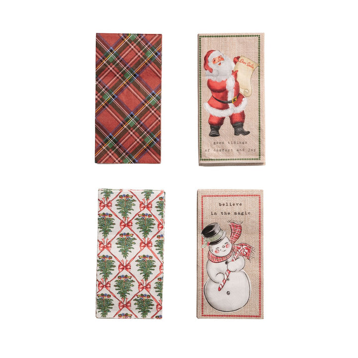 Christmas Paper Guest Towels