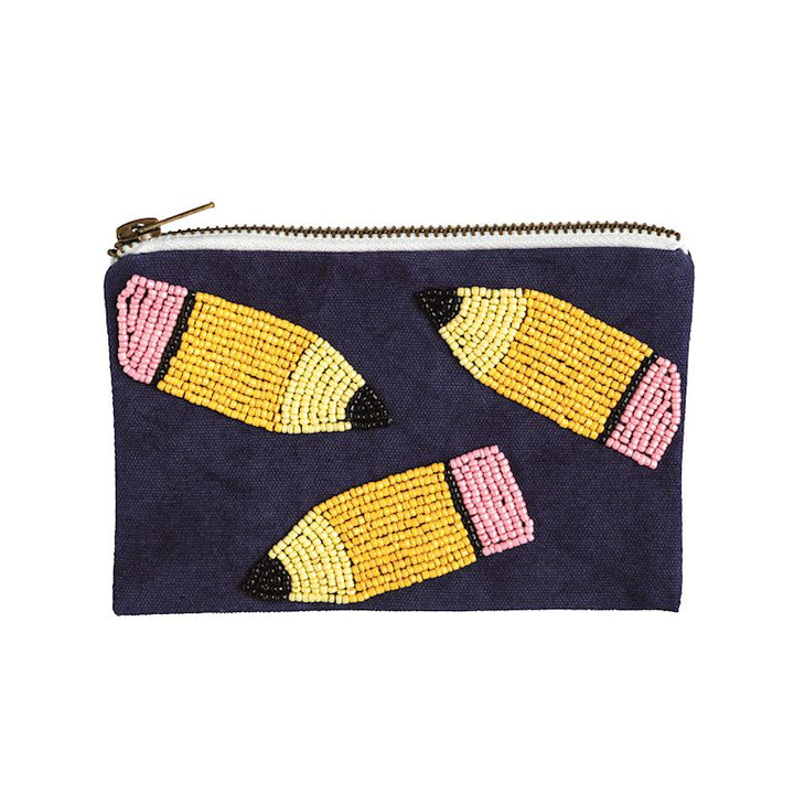 Teacher Beaded Pouch
