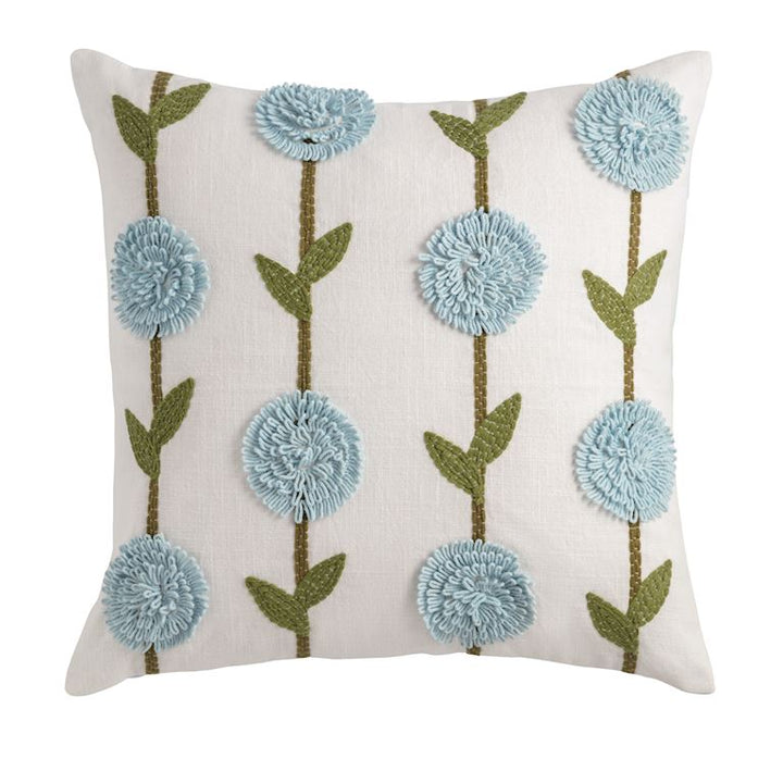 Square Hydrangea Pillow