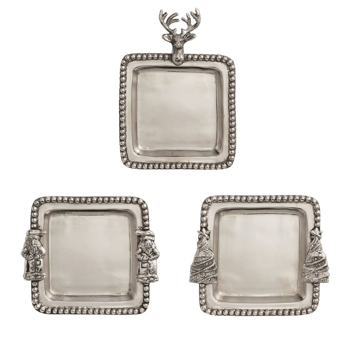 Figural Handle Trinket Tray