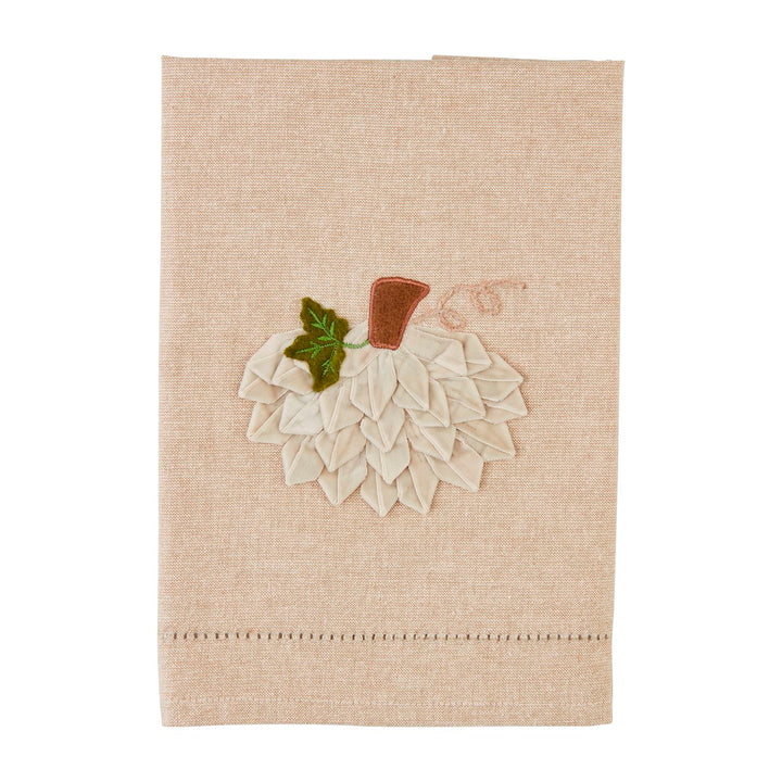 Velvet Ribbon Pumpkin Towel
